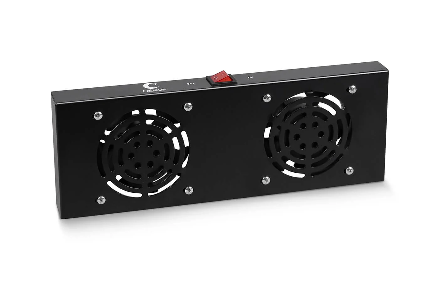 Cabeus TRAY-FAN2-BK (11254c) вентиляторный модуль, с 2 вентиляторами
