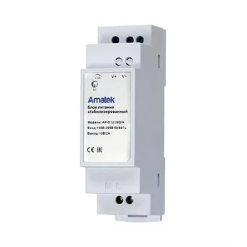 Блок питания Amatek AP-D12/20DIN  12 В / 2А