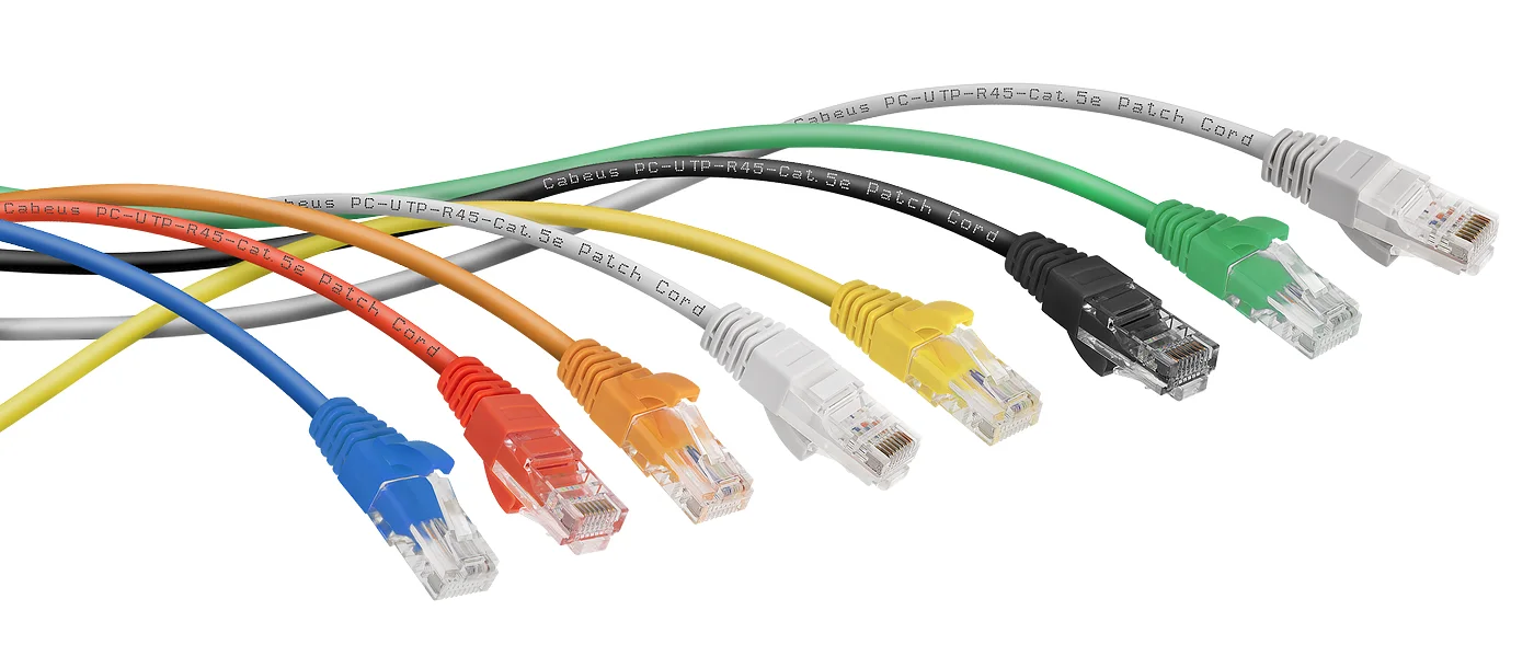 Патч-корд Cabeus PC-UTP-RJ45-Cat.5e-3m-BL (7462c)