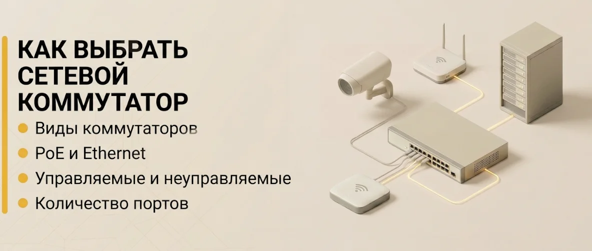 Как подобрать сетевой коммутатор