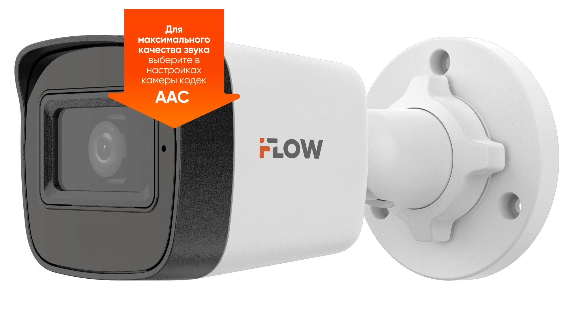 iFlow F-0(B)(2.8mm) - IP Видеокамера  2 Мп, объектив 2,8 мм