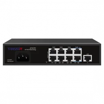 Коммутатор TRASSIR TR-NS1109-120-8PoE