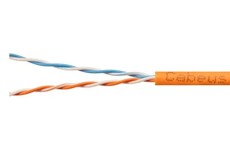 UTP-2P-Cat.5e-SOLID-LSZH-OR-500 (12216c)