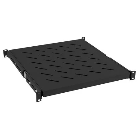 Cabeus JE05-800-BK (8631c) Черная перфорированная полка, 1U