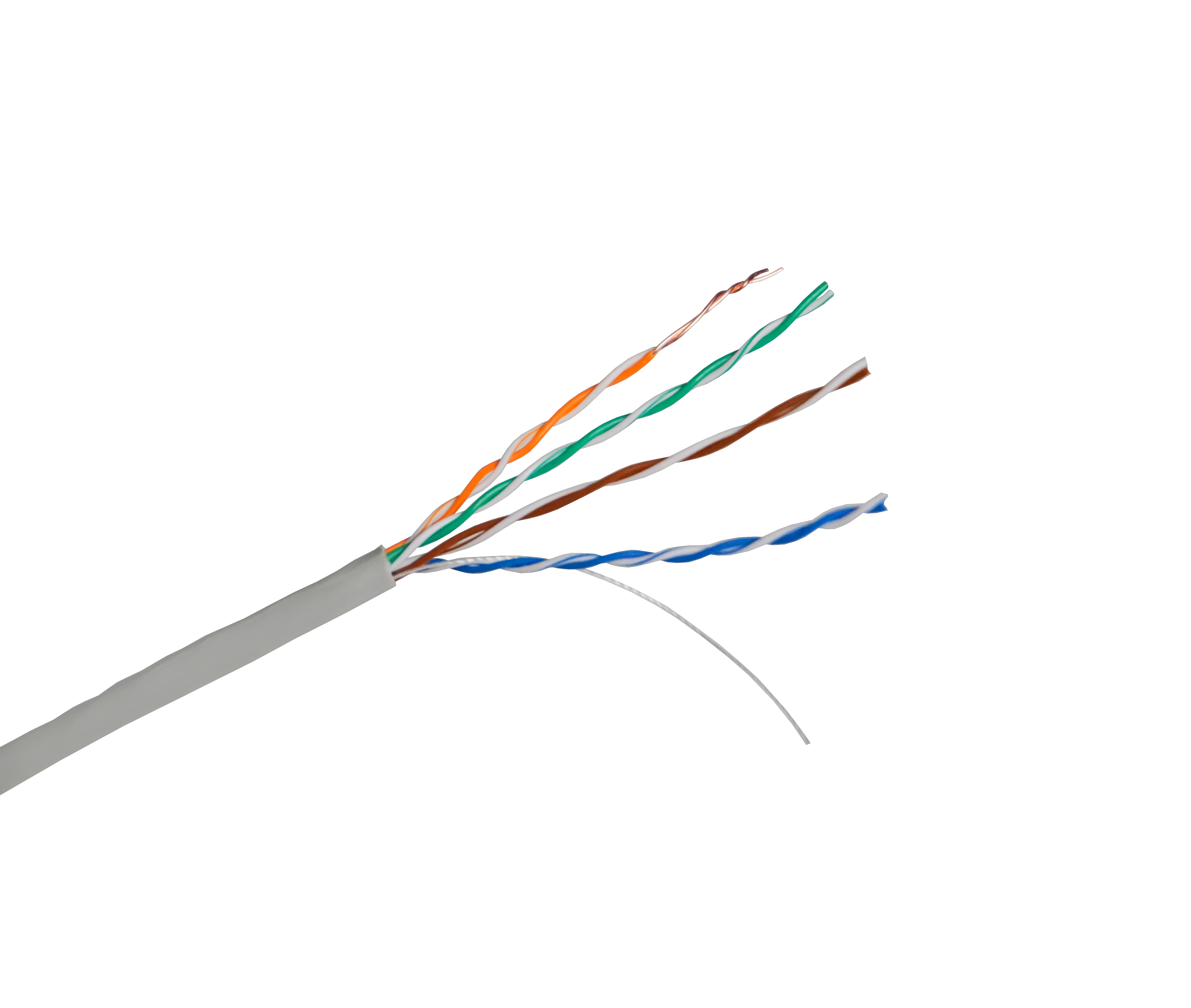 UTP CAT 5E 4x2x0,50 CU PVC ВНУТРЕННИЙ (МЕДНЫЙ)