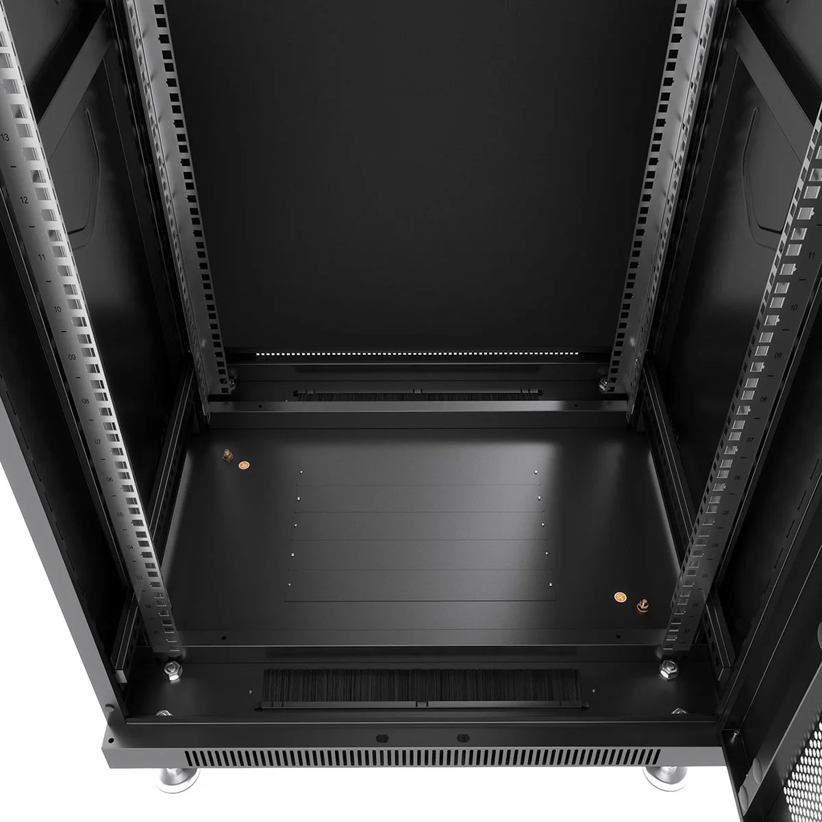 Cabeus SH-05C-37U60/100-BK (8543c) Напольный 37U телекоммуникационный шкаф 19"