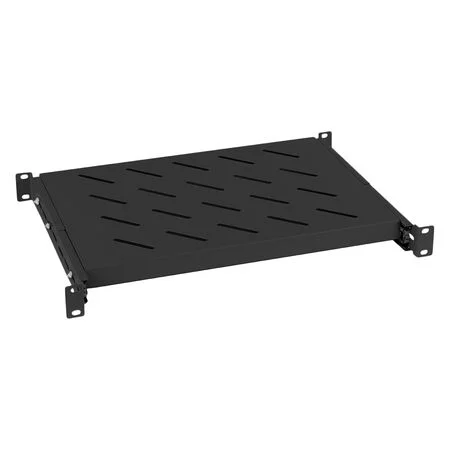 Cabeus JE05-600-BK (8630c) Черная перфорированная полка, 1U