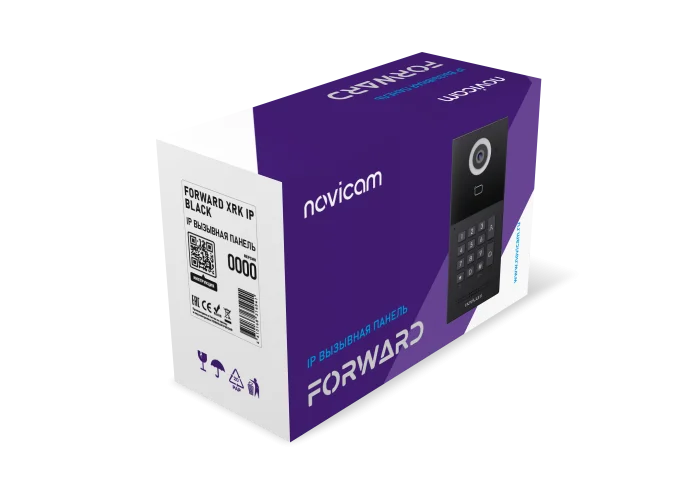Вызывная панель Novicam FORWARD XRK IP BLACK Novicam v.4054