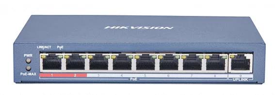 Коммутатор Hikvision DS-3E0109P-E (C)