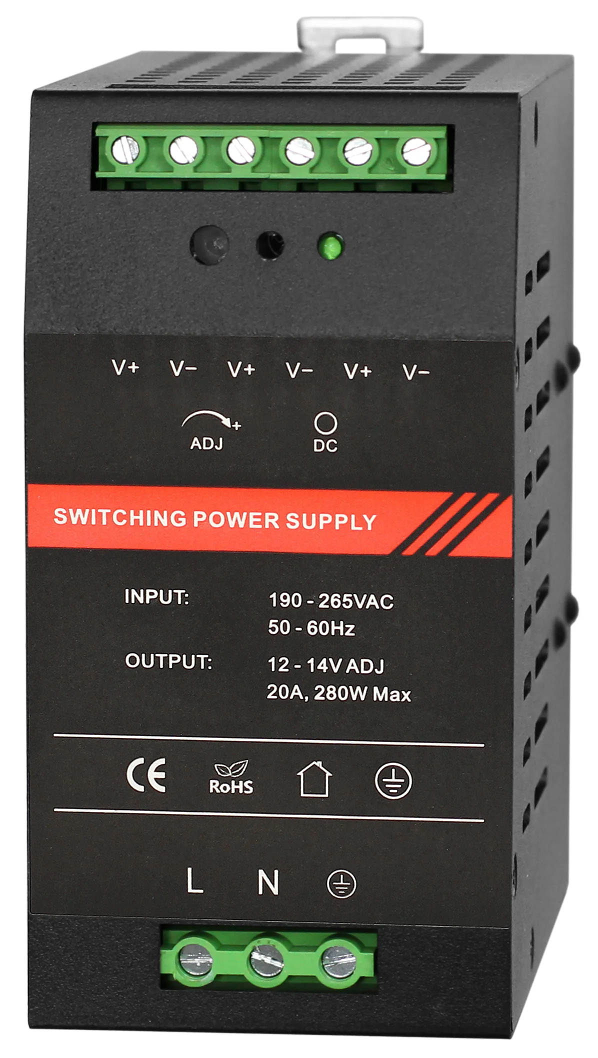 Блок питания Smartec ST-PS120DDU-BK  12-14 В / 20 А