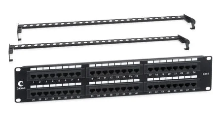 Cabeus PL-48-Cat.6-Dual (7447c) Патч-панель 19"  на 48 портов