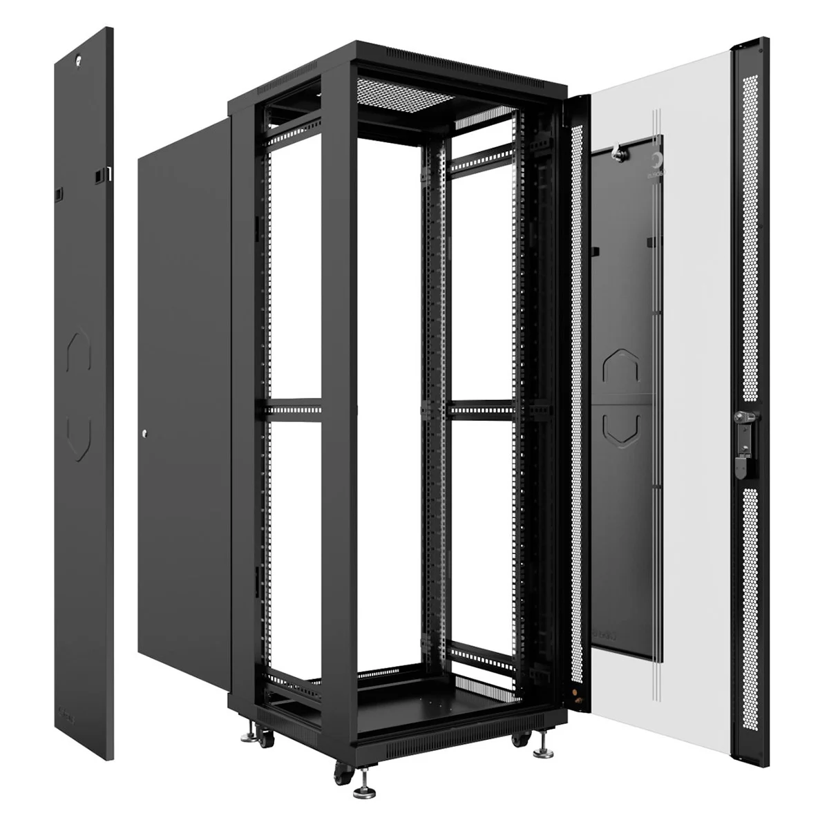 Cabeus SH-05C-37U60/100-BK (8543c) Напольный 37U телекоммуникационный шкаф 19"