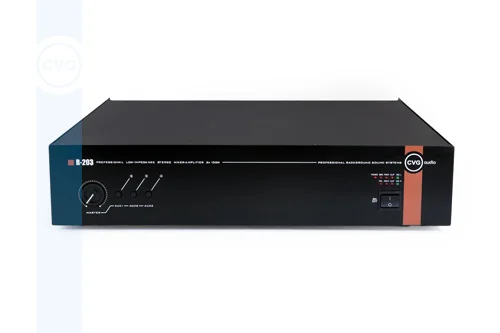 CVGaudio R-203 Трансляционный усилитель 100/150/300 Вт, на 2 зоны