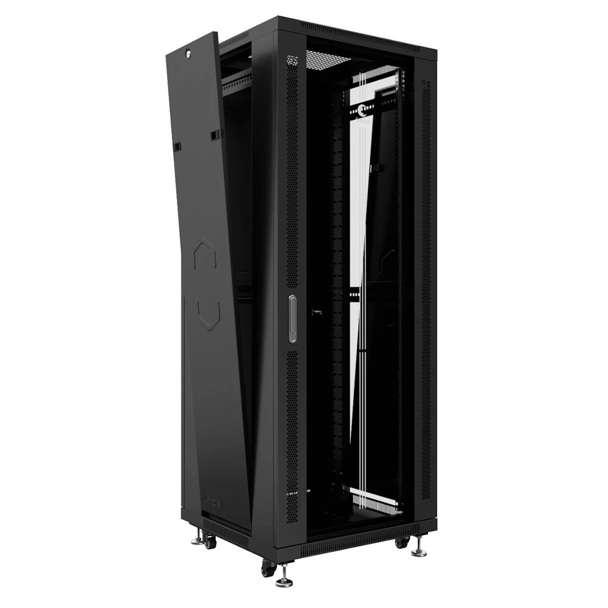 Cabeus SH-05C-37U60/100-BK (8543c) Напольный 37U телекоммуникационный шкаф 19"