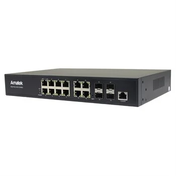 Коммутатор Amatek AN-SGM10P8M c HiPoE