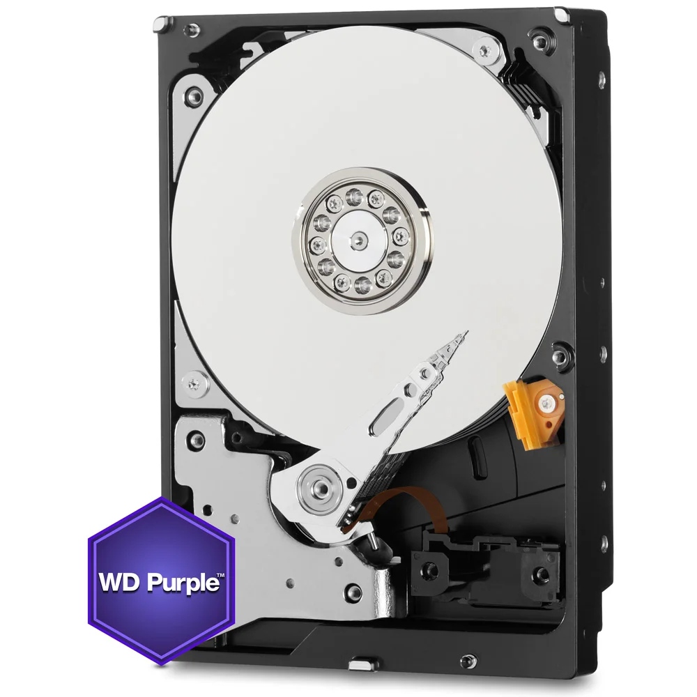 Жесткий диск HDD Western Digital WD10PURZ, 1 ТБ, 64 МБ, 5400 об/мин