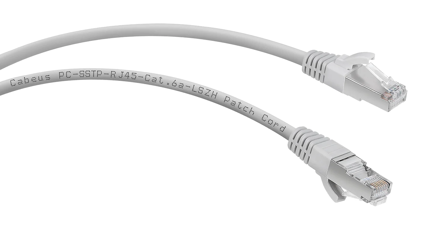 Патч-корд Cabeus PC-ARM-FTP-RJ45-Cat.6a-10m-PE (10142c)