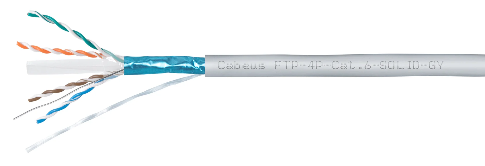 FTP-4P-Cat.6-SOLID-GY (8947c)