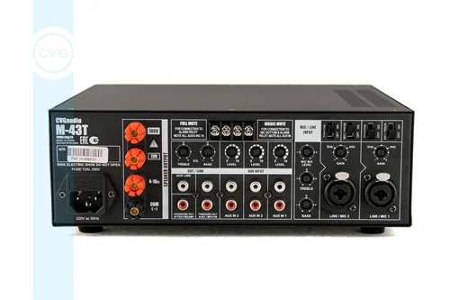CVGaudio M-43T Трансляционный усилитель 40 Вт, на 1 зону