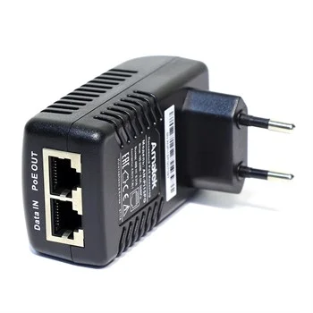 PoE Инжектор Amatek AN-PI15PG, 1 PoE,  до 15,4 Вт