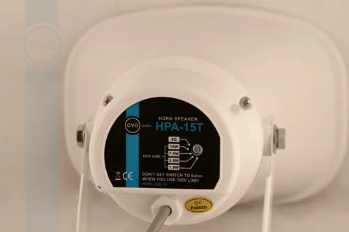 CVGaudio HPA15T рупорный громкоговоритель 1,9/3,8/7,5/15 Вт