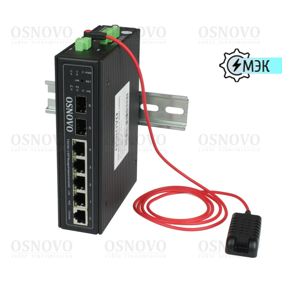 OSNOVO SW-80402/ILS(port 90W,180W)