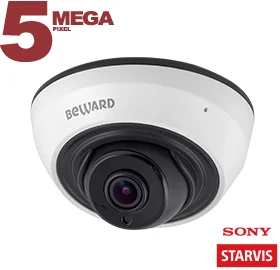 Beward SV3212DR 3.6 мм IP Видеокамера 5 Мп, объектив 3,6 мм