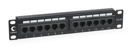 Cabeus PL-12-Cat.5e 10"-Dual (7085c) Патч-панель 10"  на 12 портов