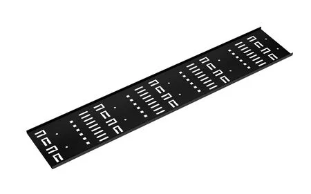 Cabeus VCM-18U-BK (10612c) Вертикальный 1U кабельный органайзер 19" Черный