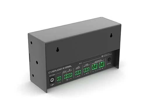 CVGaudio R-25BL Трансляционный усилитель 15/25 Вт, на 2 зоны