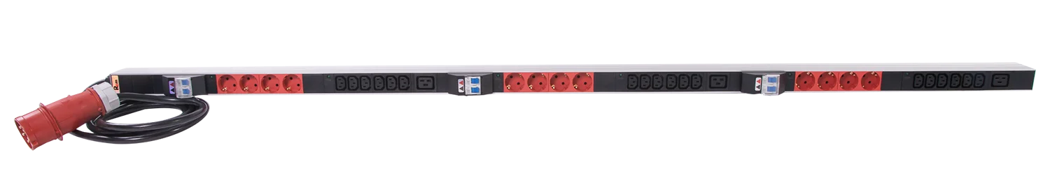 Rem R-3x32-12S-18C13-3C19-A-I-1820-3-3PN Вертикальный блок розеток 19" до 32А