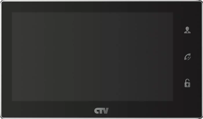Монитор видеодомофона CTV-M4706AHD (Черный)