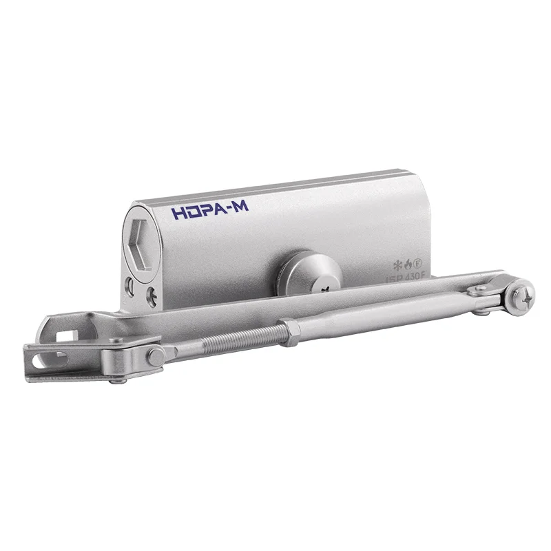 Дверной доводчик Нора-М ISPARUS 430 F (серебро) до 110 кг, EN5