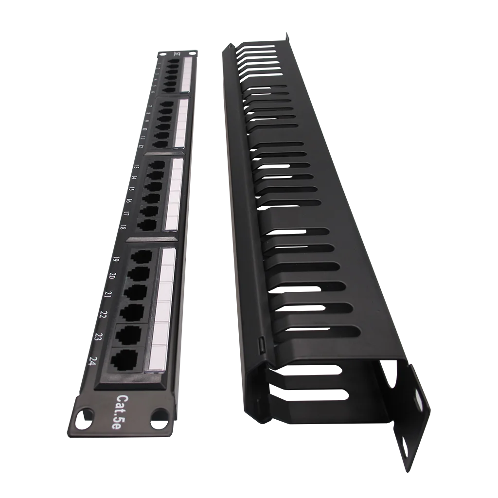 Space Technology ST-PP24-01+ST-1U/24 Патч-панель 19"  на 16 портов