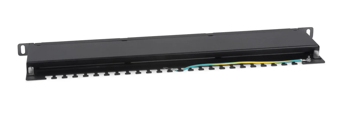 Cabeus PLHD-24-Cat.6-SH-Dual-0,5U (9651c) Патч-панель 19"  на 24 порта