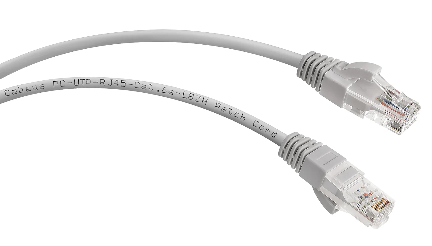 Патч-корд Cabeus PC-UTP-RJ45-Cat.6a-2m-LSZH (7896c)