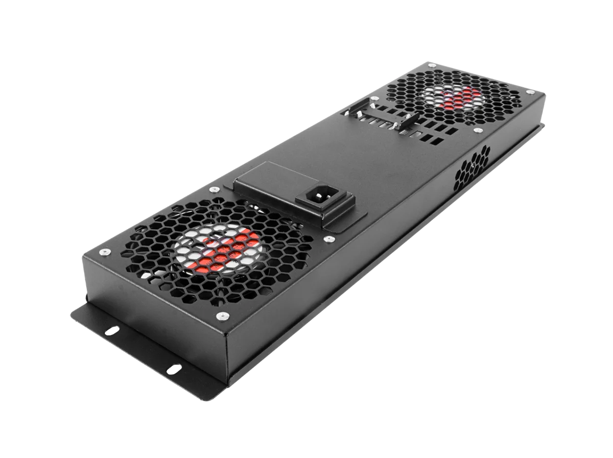 Rem R-FAN-2T-3U-9005 вентиляторный модуль, с 2 вентиляторами