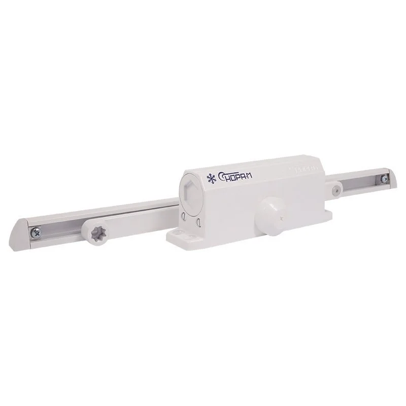 Дверной доводчик Нора-М №4S Slider (белый) до 110 кг, EN5