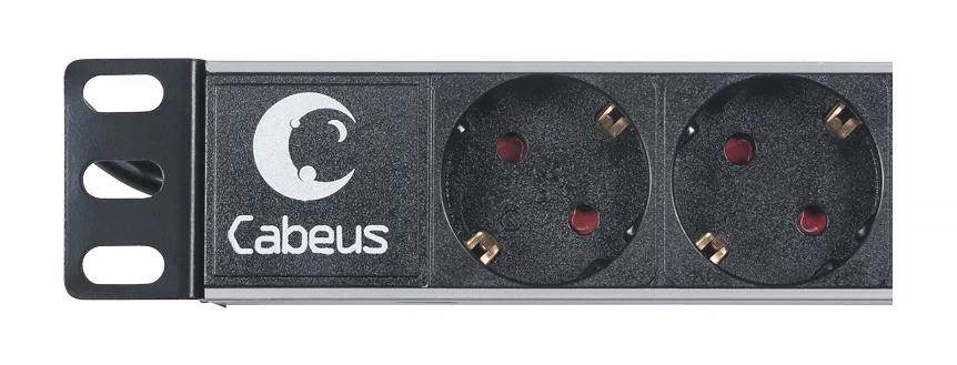 Cabeus PDU-9P-2IEC (7287c) Горизонтальный блок розеток 19" , до 10А