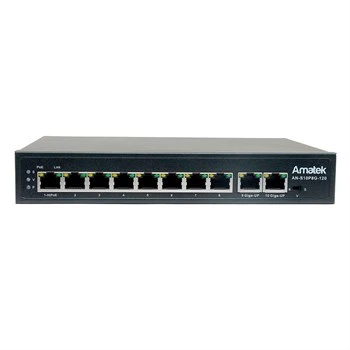 Коммутатор Amatek AN-S10P8G-120 c HiPoE
