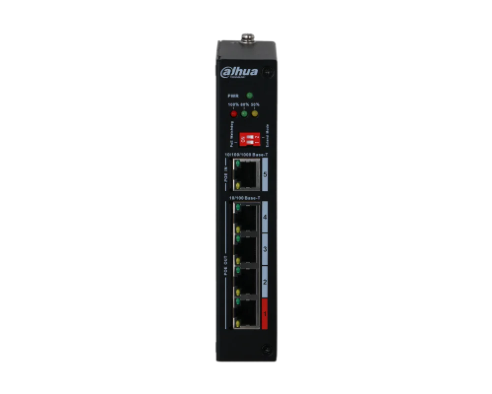 PoE Инжектор Dahua DH-PFT1500, 4 PoE