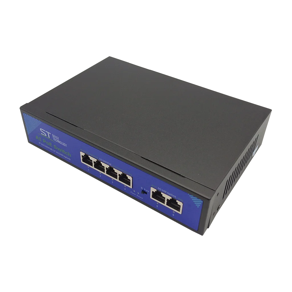 Коммутатор Space Technology ST-S46POE (2М/65W/А) PRO, (версия 4)