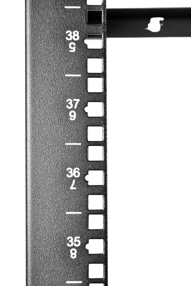 ЦМО СТК-С-42.2.750-9005 Открытая телекоммуникационная cтойка 19", 47U