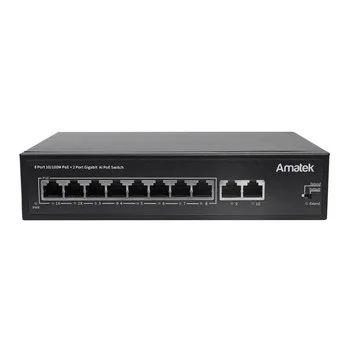 Коммутатор Amatek AN-S10P8A
