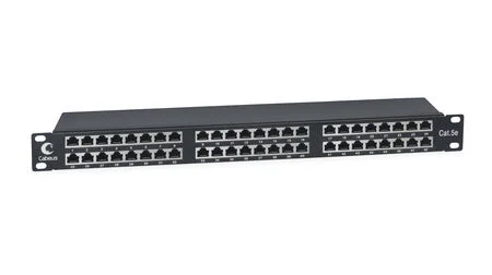 Cabeus PLHD-48-Cat.5e-SH-Dual IDC-1U (8890c) Патч-панель 19"  на 48 портов