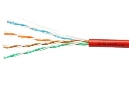 UTP-4P-Cat.5e-SOLID-RD-100 (7249c-5)