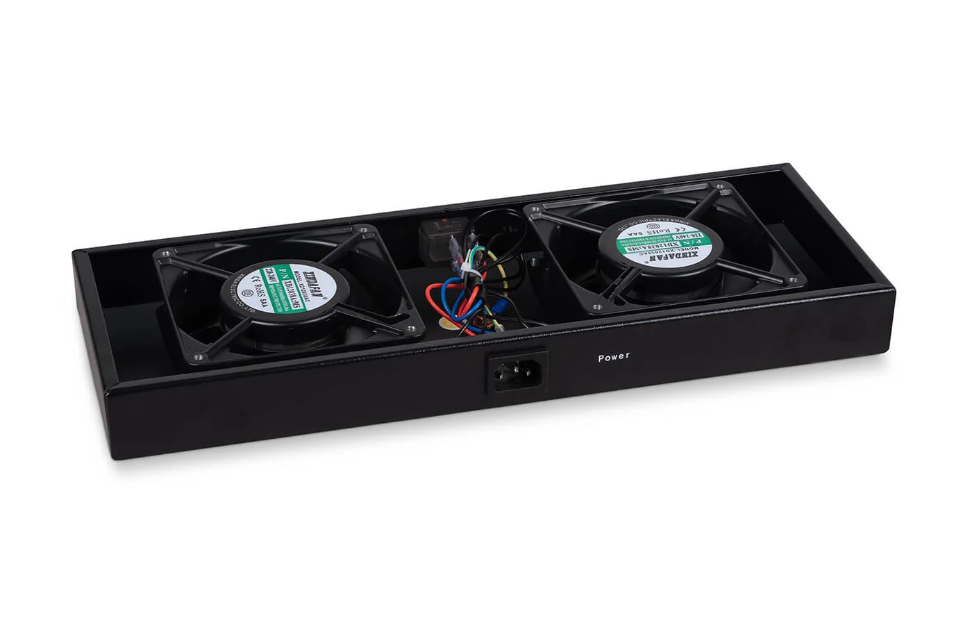 Cabeus TRAY-FAN2-BK (11254c) вентиляторный модуль, с 2 вентиляторами