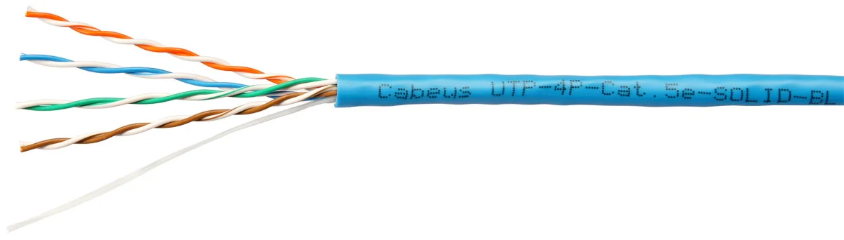UTP-4P-Cat.5e-SOLID-BL (7248c)