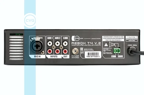 CVGaudio ReBox T4 Трансляционный усилитель 40 Вт, на 1 зону