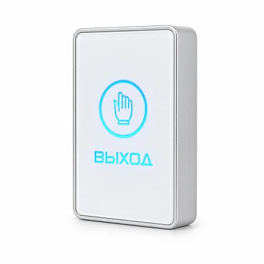 Кнопка выхода AccordTec AT-H815M LED WT накладная сенсорная
